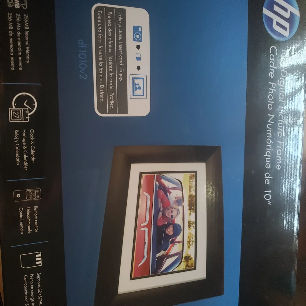 Hp digital photo frame..new in open box.